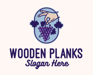 Grape Vine Harvest  logo design