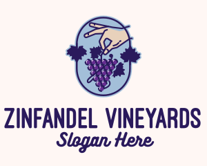 Grape Vine Harvest  logo design