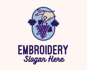 Grape Vine Harvest  logo design