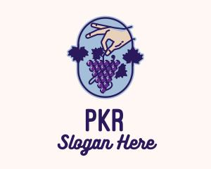 Grape Vine Harvest  logo design