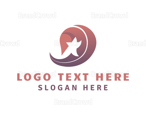 Star Company  Letter D Logo