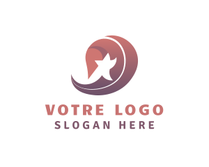 Creative - Star Company  Letter D logo design