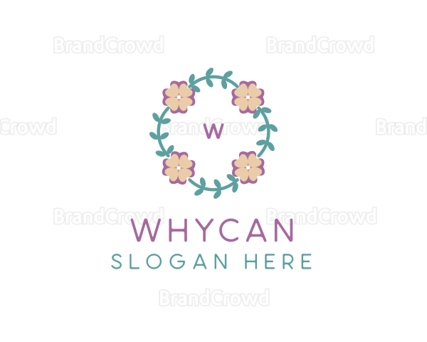 Organic Flower Garden Boutique Logo