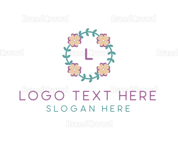 Organic Flower Garden Boutique Logo