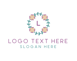 Organic Flower Garden Boutique Logo