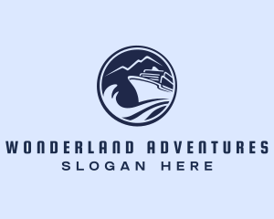 Cruise Ship Adventure logo design