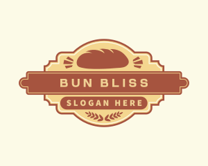 Bun - Bread Bun Bakery logo design