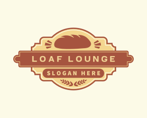 Loaf - Bread Bun Bakery logo design