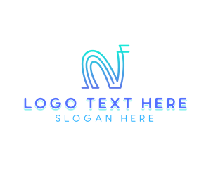 Consulting App Letter N Logo