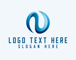 Modern - Creative Agency Gradient Letter N logo design