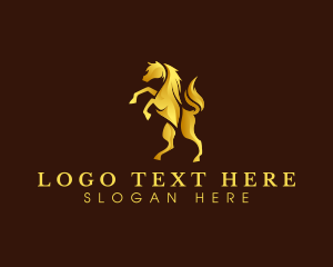 Luxury Horse Equine Logo