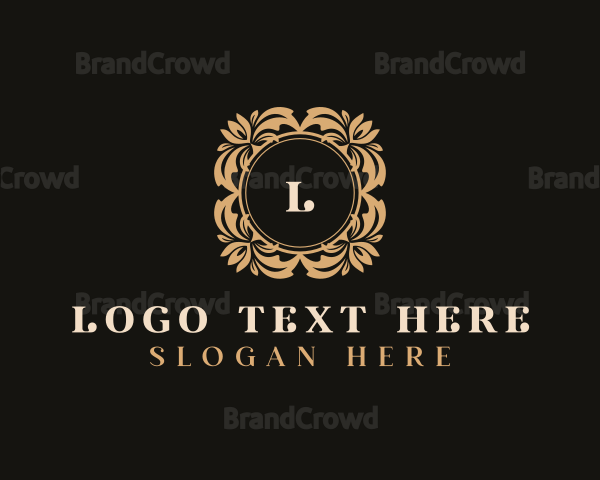 Luxury Floral Jeweler Logo