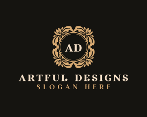 Luxury Floral Jeweler logo design