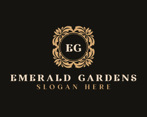 Luxury Floral Jeweler logo design