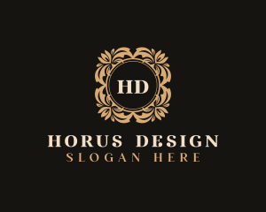 Luxury Floral Jeweler logo design