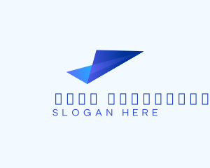 Shipping - Logistics Freight Plane logo design