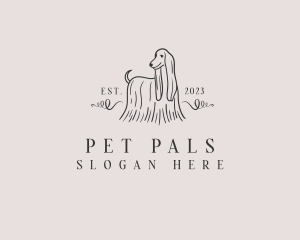 Pet Dog Grooming logo design