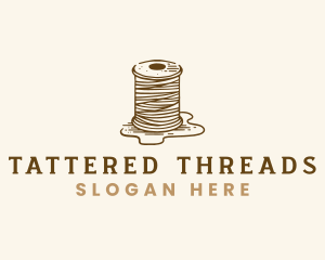 Handcrafting Yarn Thread logo design