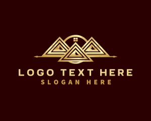 Premium - Premium Real Estate Roof logo design