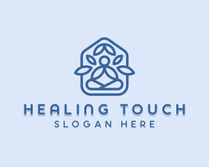 Health Wellness Meditation logo design