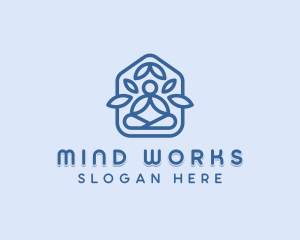 Health Wellness Meditation logo design