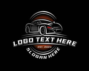 Car Garage Detailing Logo