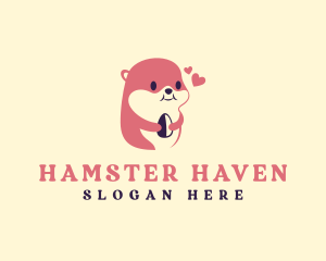 Hamster - Hamster Pet Veterinarian logo design