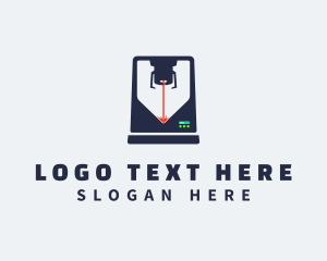 Industry - Laser Engraving Machine logo design