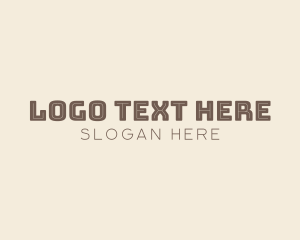 Personal Brand - Unique Geometric Business logo design