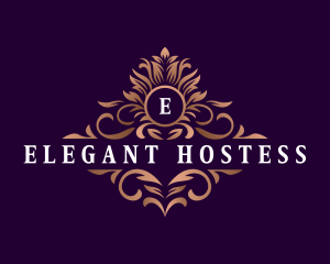 Elegant Floral Boutique logo design