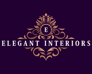 Elegant Floral Boutique logo design