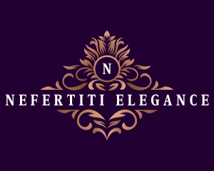 Elegant Floral Boutique logo design