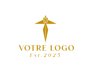 Luxe - VIP Hotel Letter T logo design