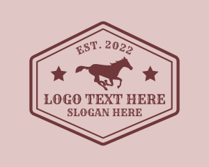 Rodeo - Wild Horse Ranch logo design