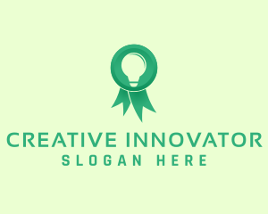 Green Innovation Award logo design