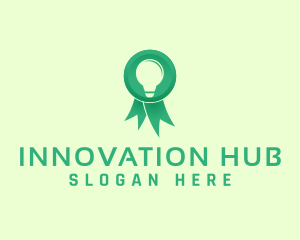 Green Innovation Award logo design