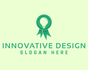 Green Innovation Award logo design