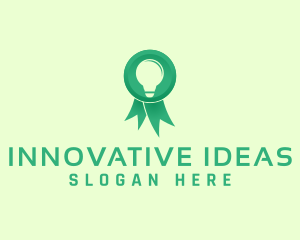 Creativity - Green Innovation Award logo design