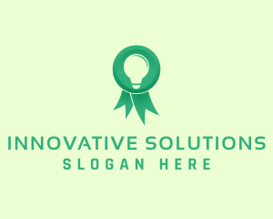 Green Innovation Award logo design