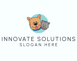 Dog Cat Veterinary  Logo