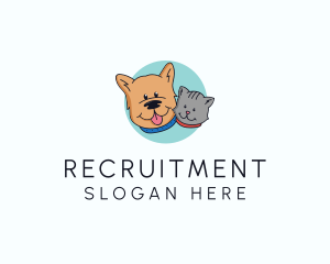 Cute - Dog Cat Veterinary logo design