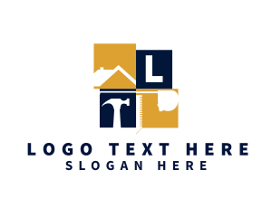 Construction - House Construction Letter logo design