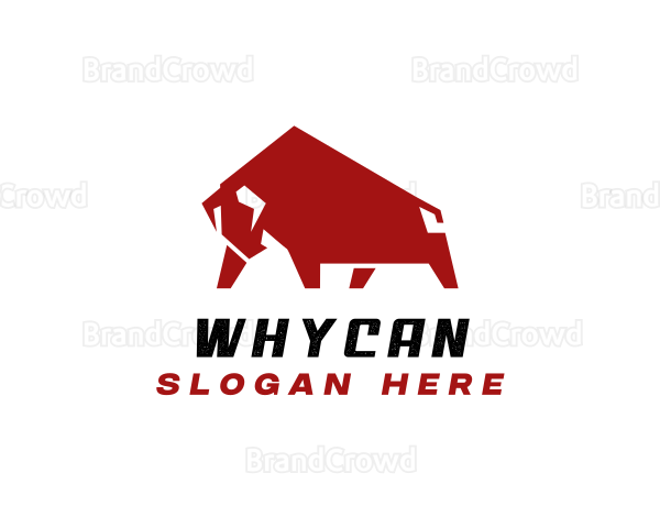 Wild Bull Horn Logo