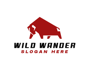 Wild Bull Horn  logo design