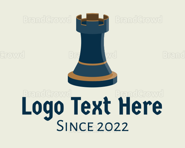 Medieval Rook Chess Logo