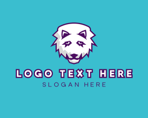 Mascot - Sad Wolf Head logo design