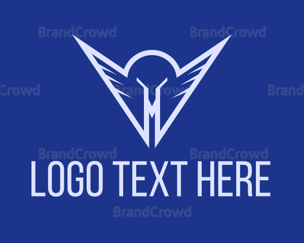 Winged Warrior Helmet Logo