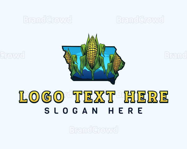 Iowa Sweet Corn Farm Logo