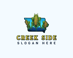 Iowa Sweet Corn Farm logo design