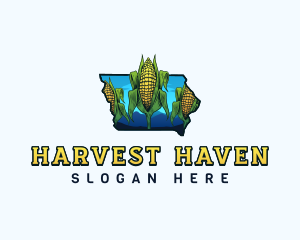 Iowa Sweet Corn Farm logo design